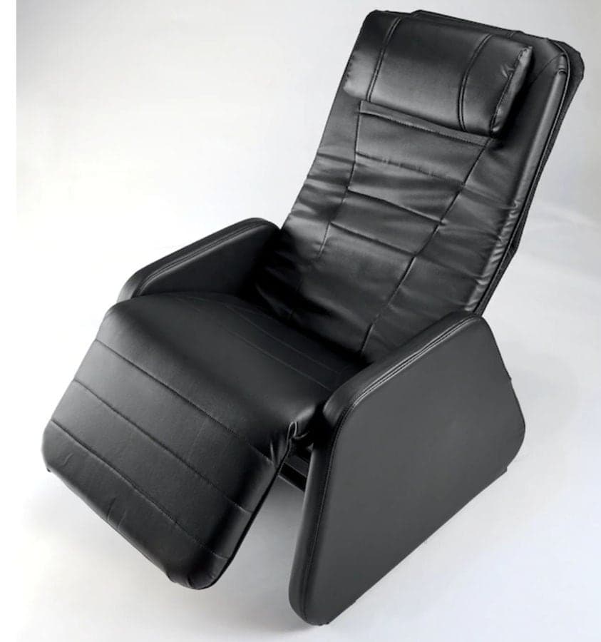 The Beyond Sound zero-gravity vibroacoustic chair in the Beyond Blessed therapy room
