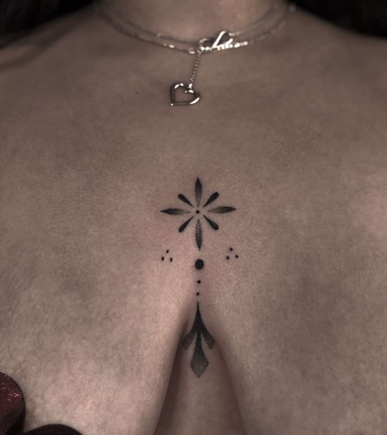 Ornamental tattoo by Bri