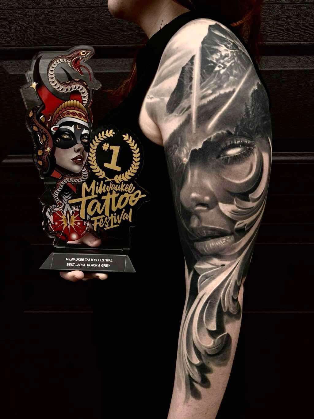 Realism tattoo by Jeff Poehls