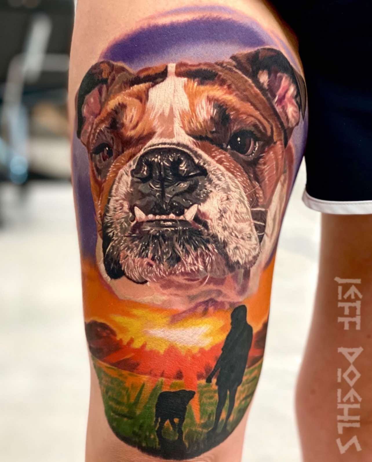 Realism tattoo by Jeff Poehls