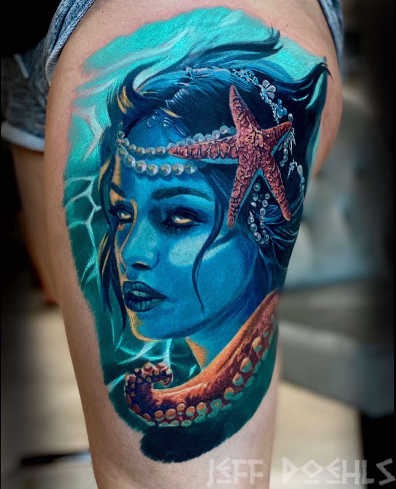 Realism tattoo by Jeff Poehls