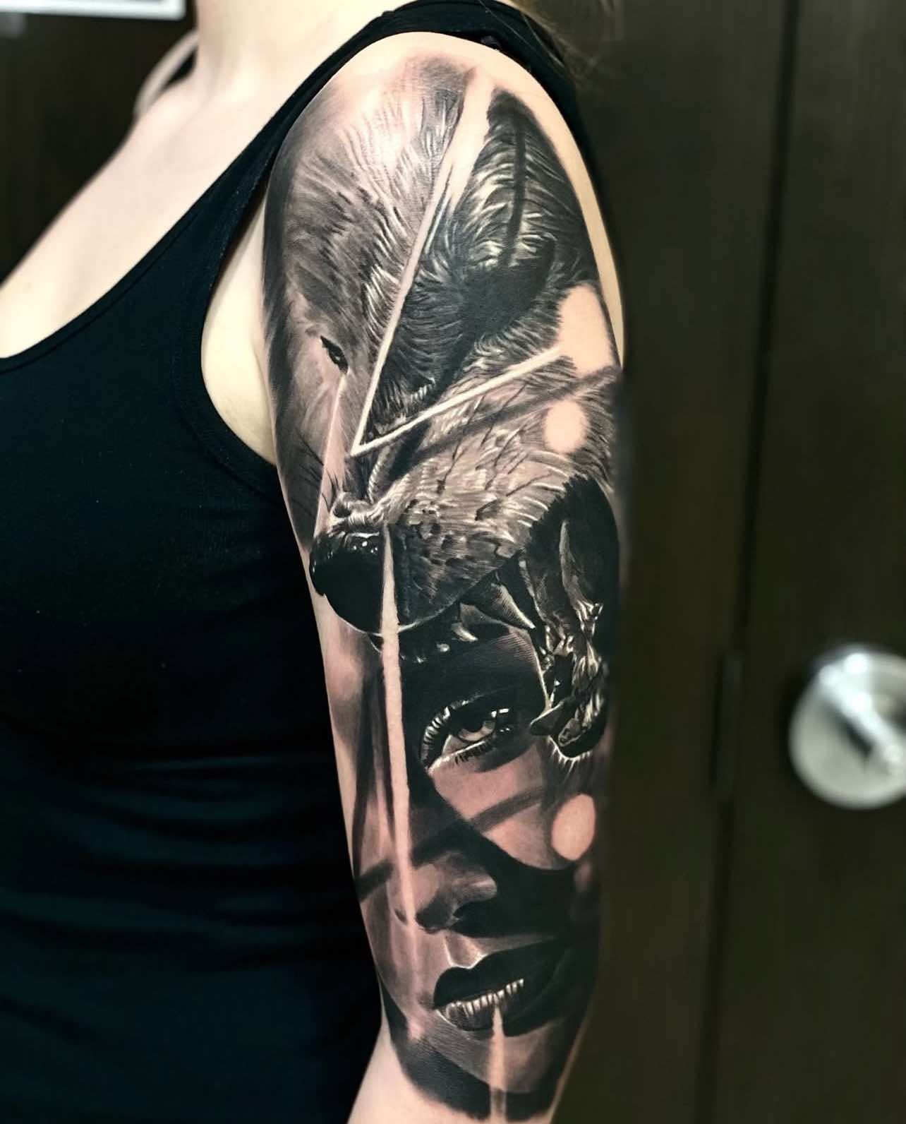 Realism tattoo by Jeff Poehls