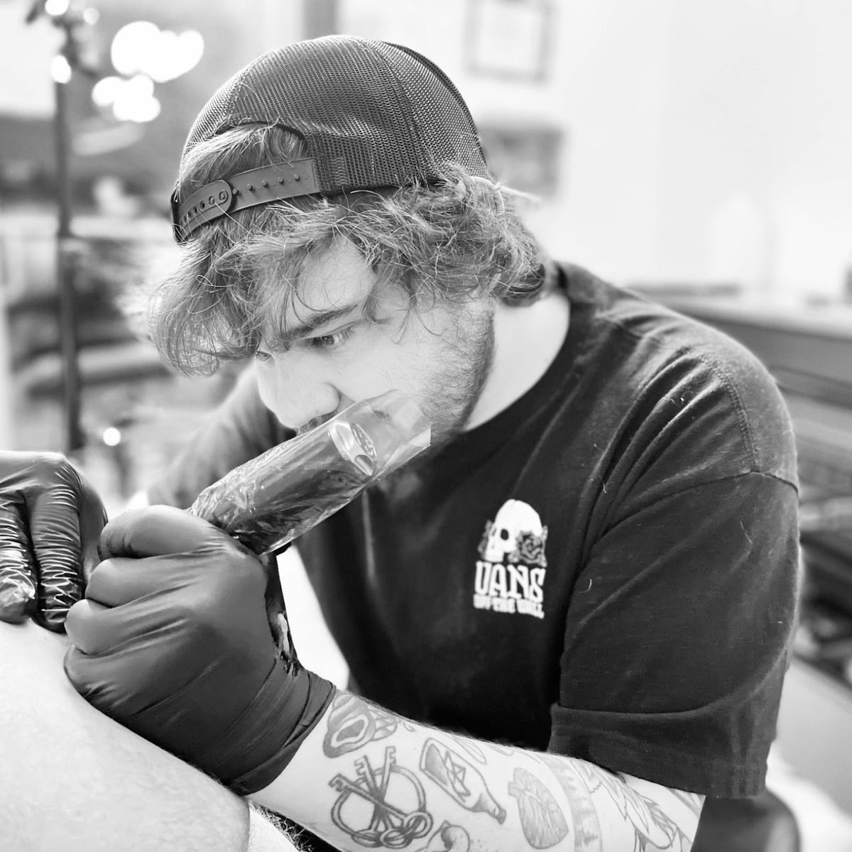 Luke Pagel, Apprentice Artist at New Life Ink
