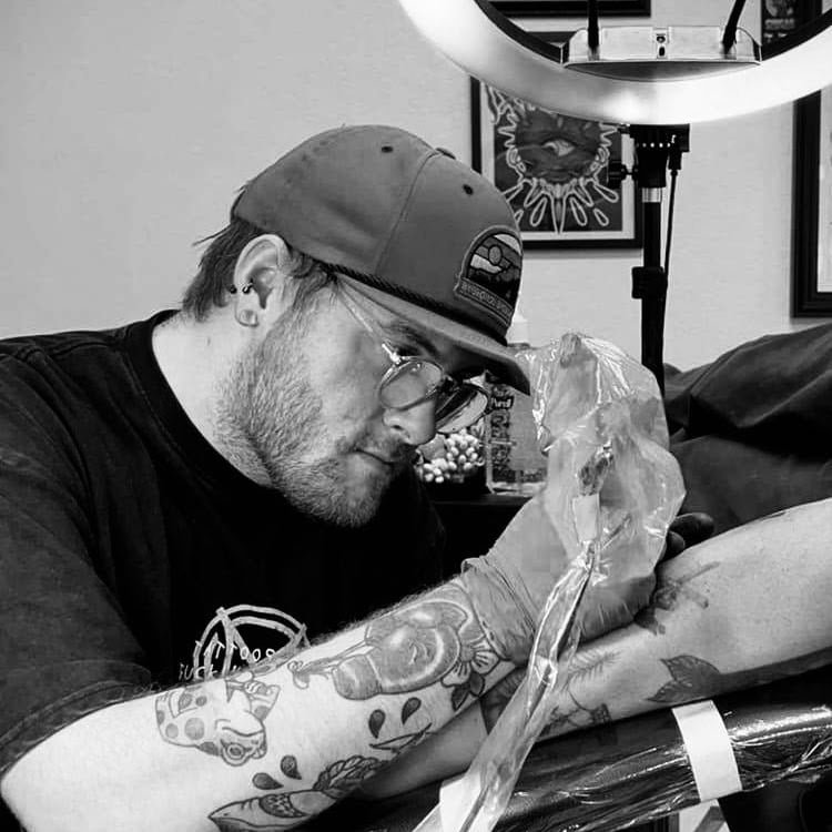 Tyler Wolf, Tattoo Artist at New Life Ink