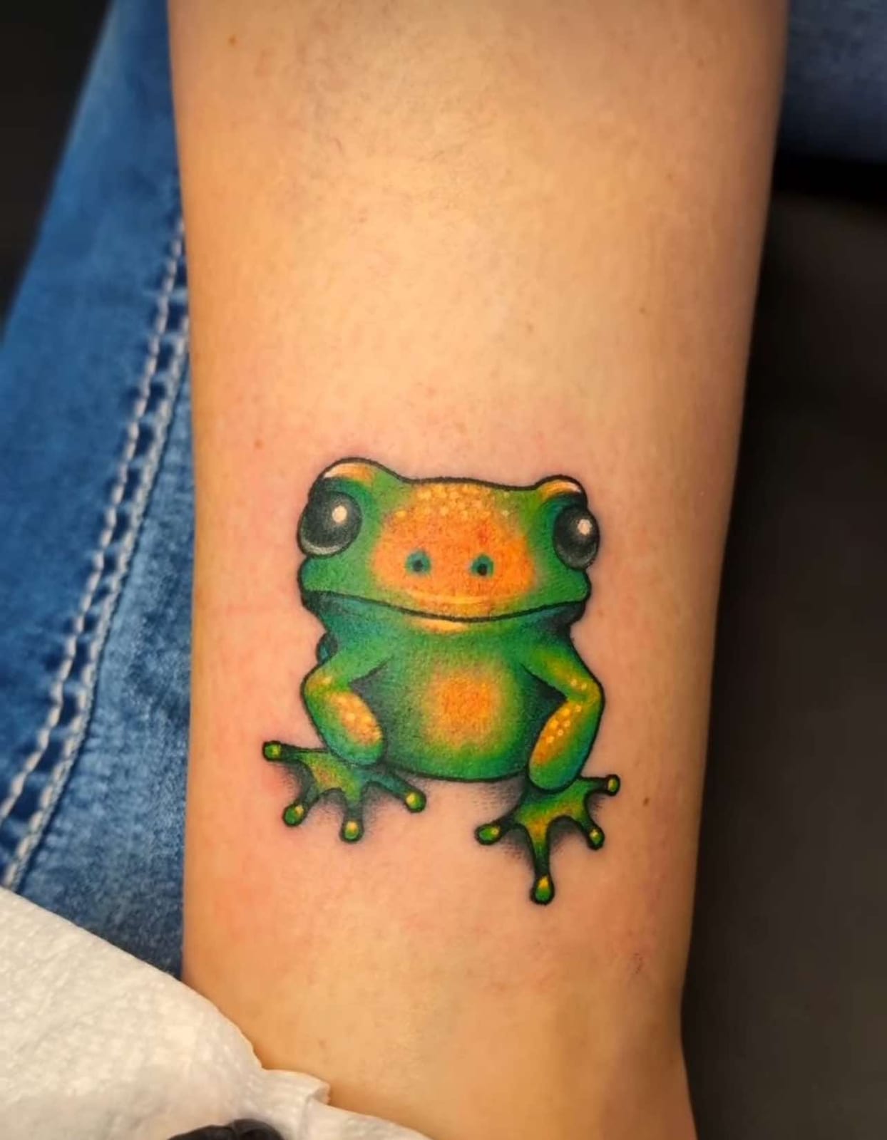 Neo-Traditional tattoo by Tyler Wolf