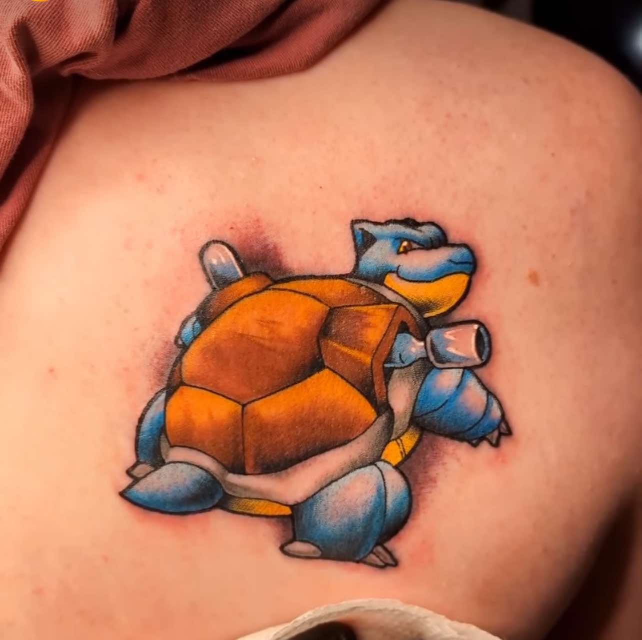 Neo-Traditional tattoo by Tyler Wolf
