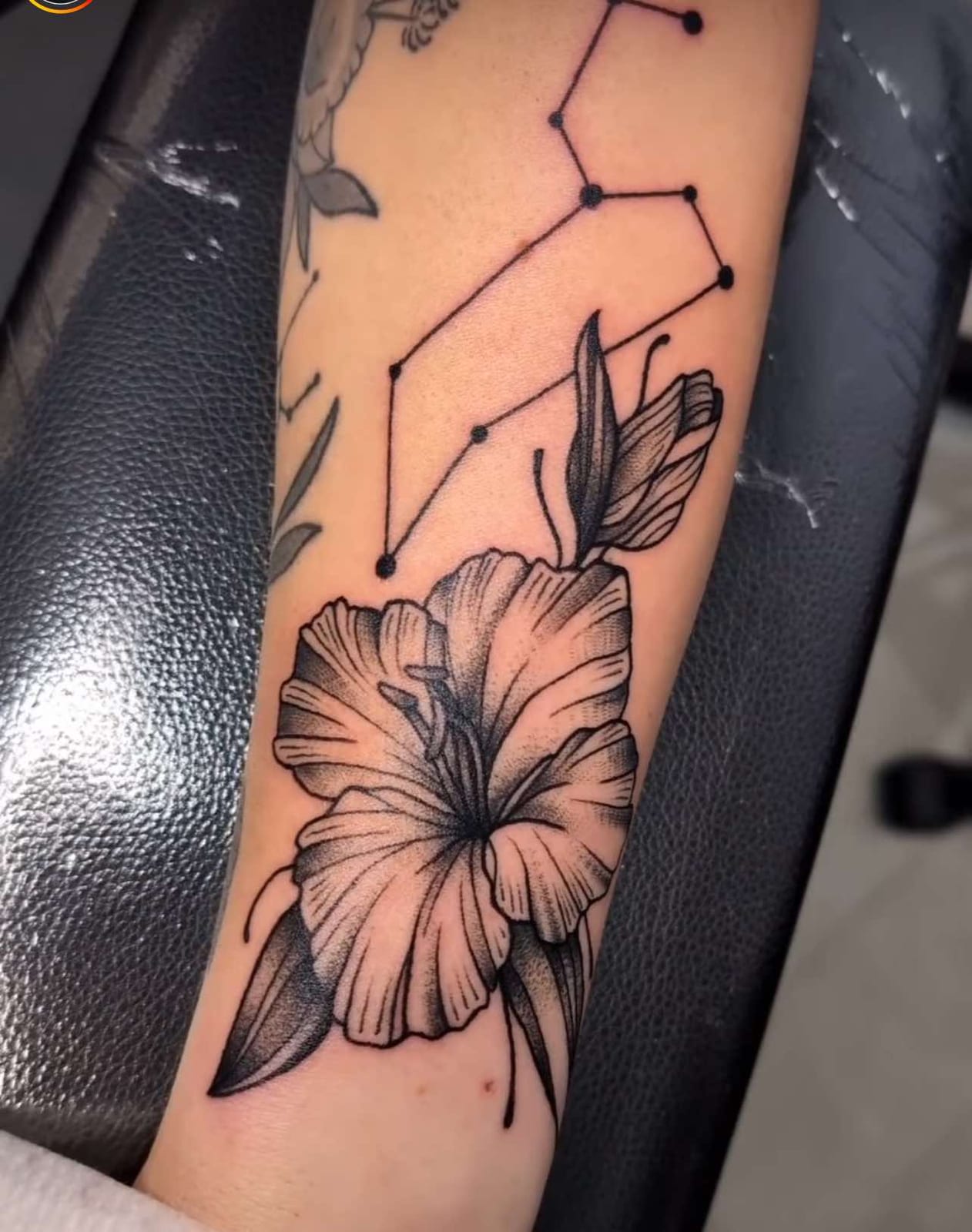 Neo-Traditional tattoo by Tyler Wolf